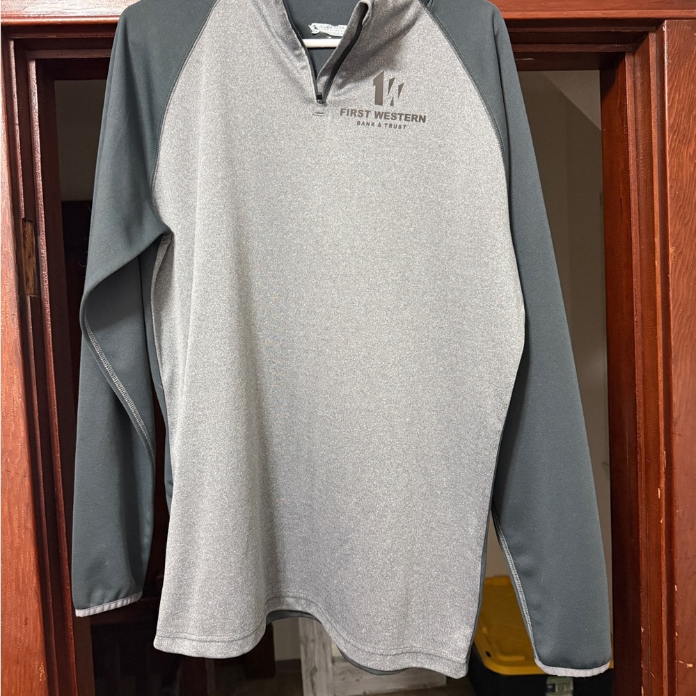 Augusta Sportswear Gray and Black Pullover